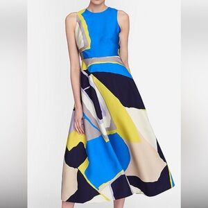 LK Bennett amina silk wool dress (4)